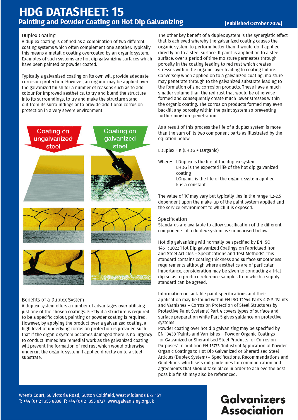 Duplex Coatings | Painting and Powder Coating on Hot Dip Galvanizing