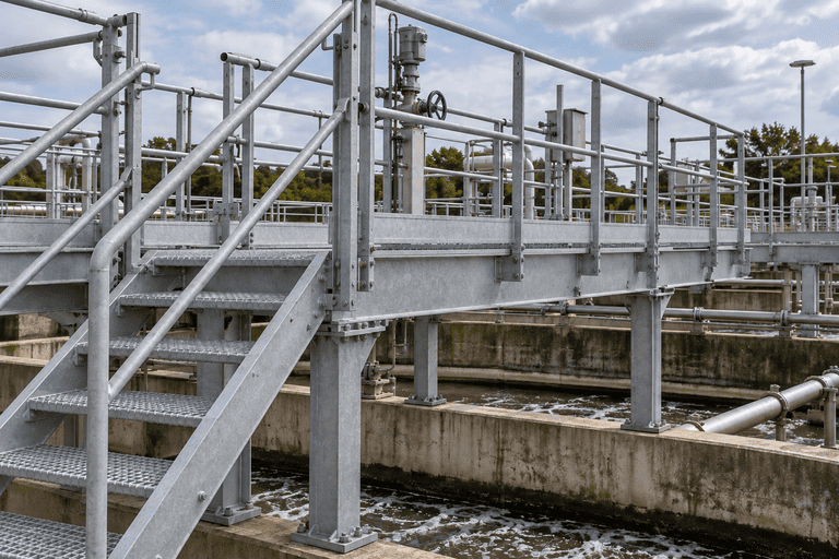 Galvanized Steel for Wastewater infrastructure